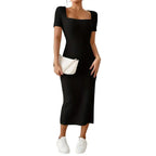 Serena Ribbed Knit Dress