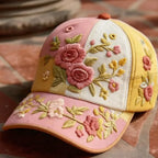 Rosalie Floral Cap
