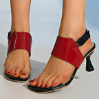Ruby Red Bella Heels