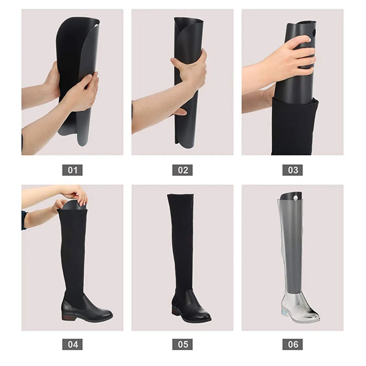 Tall Boot Care Inserts & Shape Holders (8-Piece)