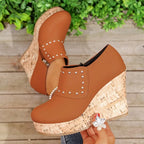 Stella Studded Wedge