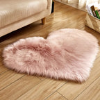 The Amora Plush Heart Rug