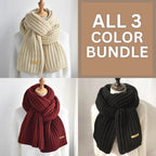 Elara Hand-Knit Scarf