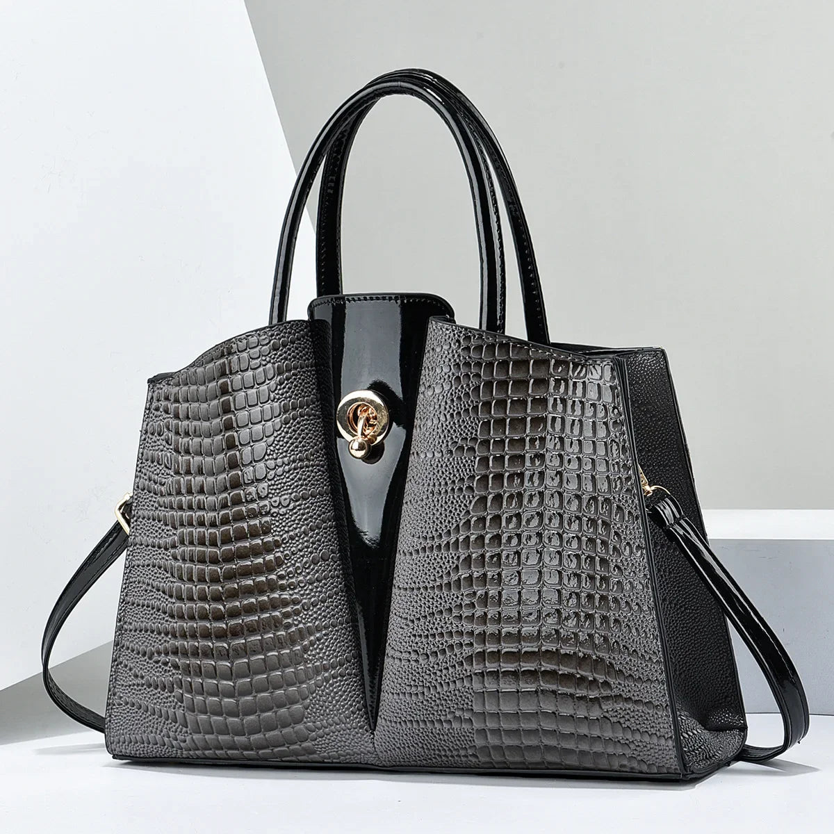 Monarch Croc Tote
