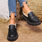Chalet Charm Plush Loafers