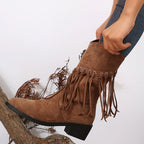 Dakota Fringe Boots