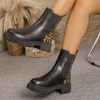 Leona Leopard Boots