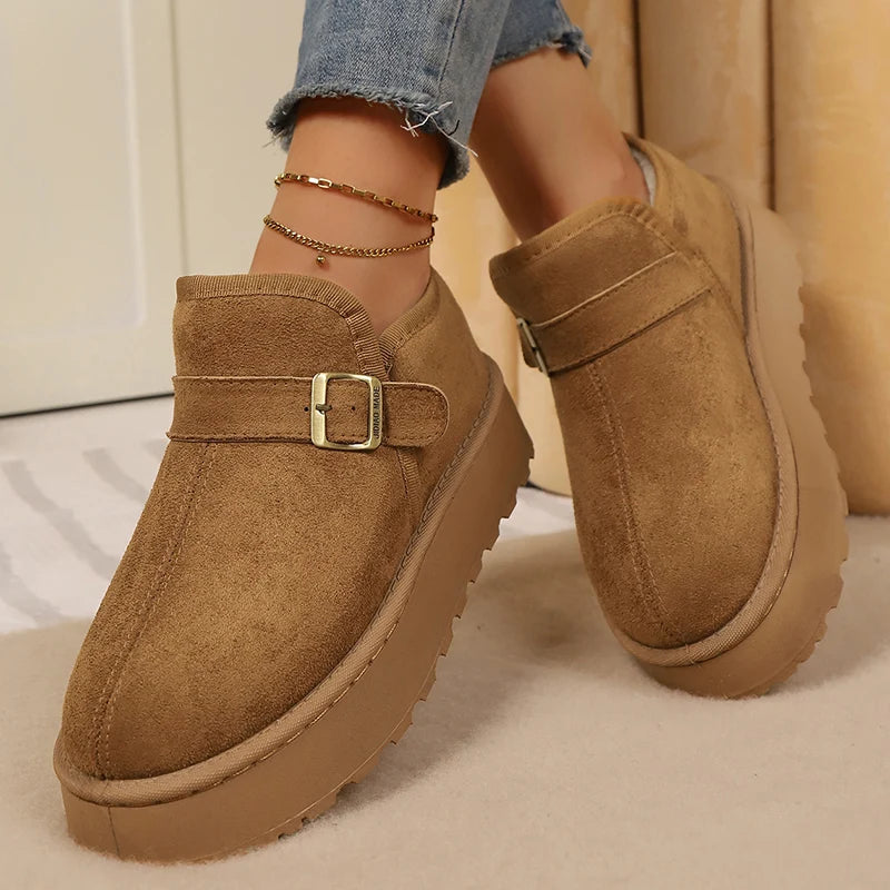 Alpine Charm Platform Snow Boots