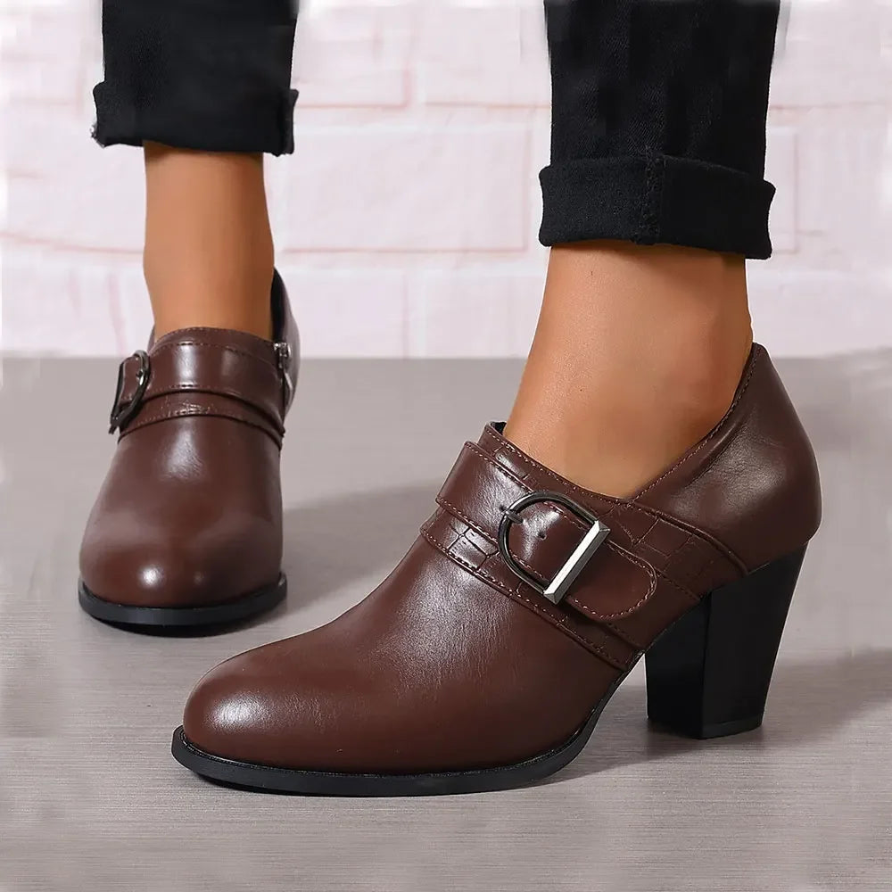 The Belmont Buckle Boot