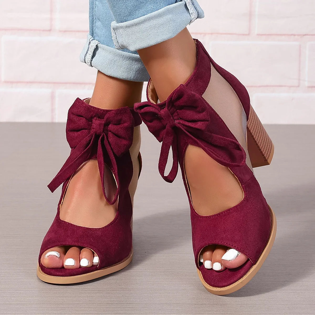 Elodie Bow Heel