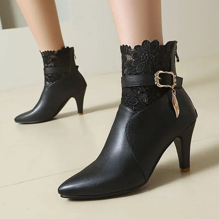 The Bella Lace Ankle Boot