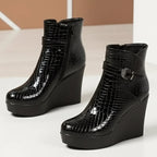 Selene Wedge Boots