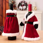 Christmas Cheer Wine Bottle Wraps