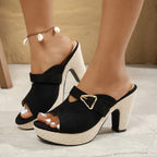 The Brooke Woven Mule
