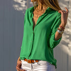 The Marlowe Button-Down Blouse