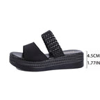 Haven Braided Platform Slide