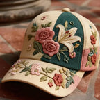 Rosalie Floral Cap