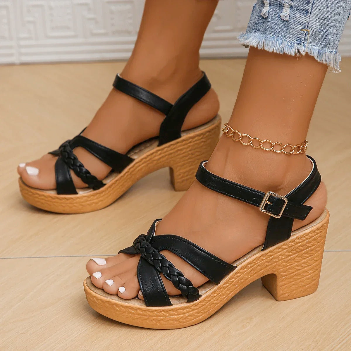 Maya Braided Heel