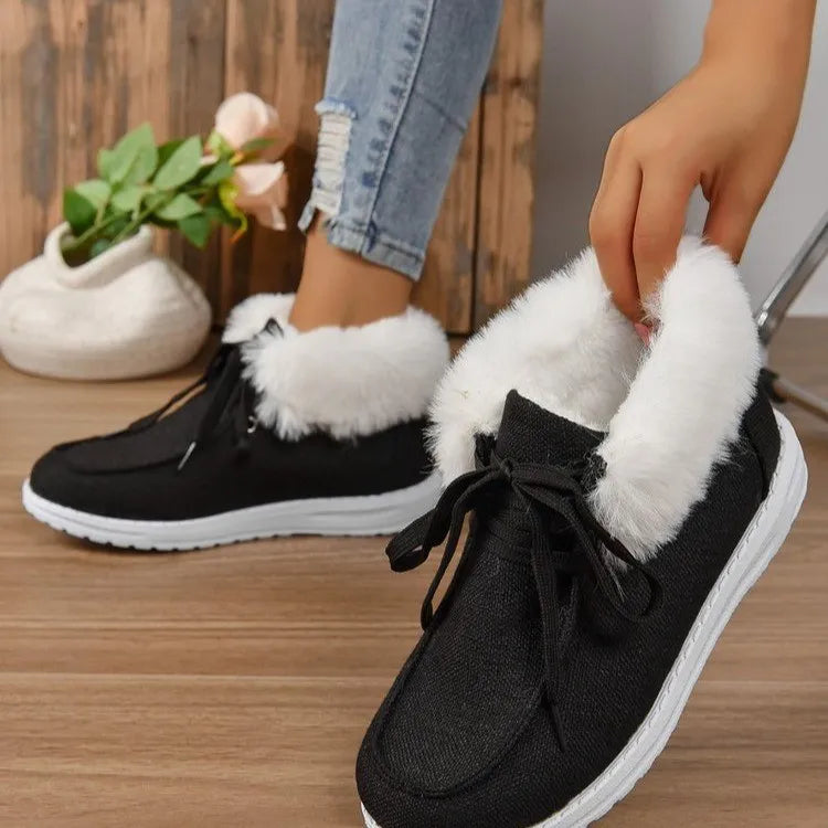 Sierra Cozy Lace-Ups