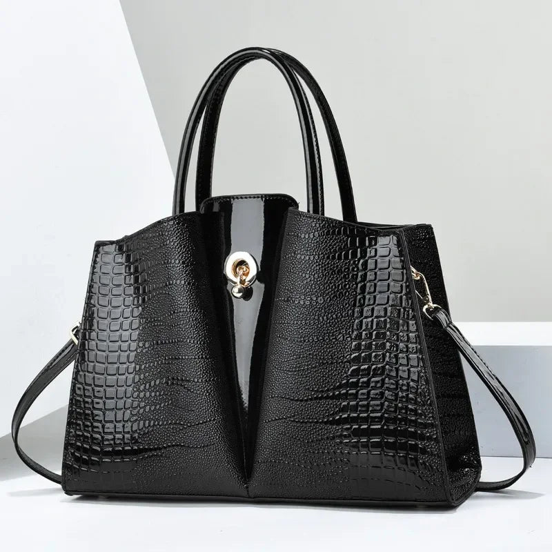 Monarch Croc Tote