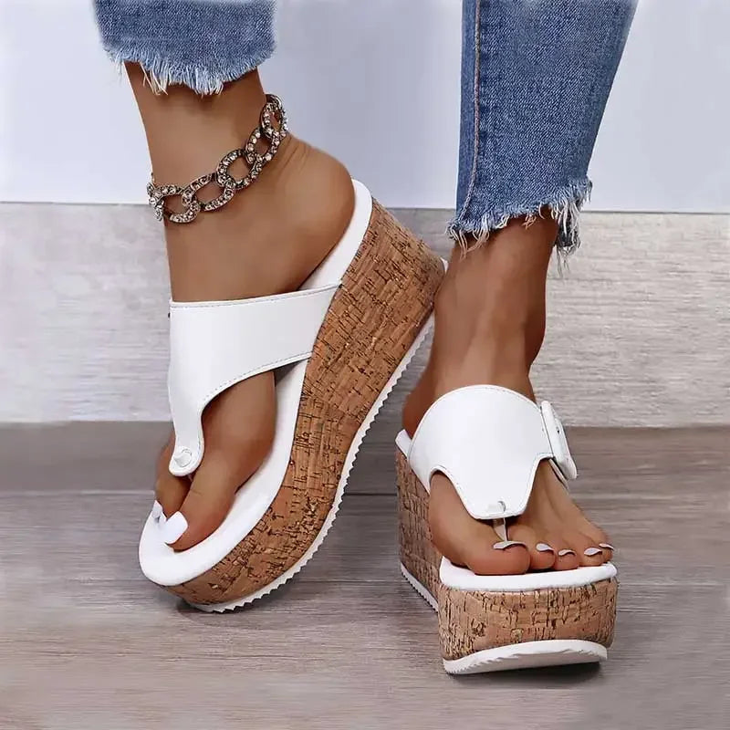 Luna Cork Wedge