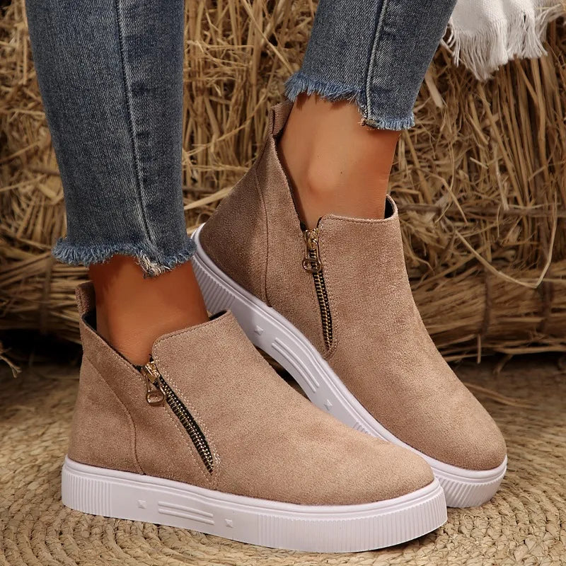Madison Suede Booties