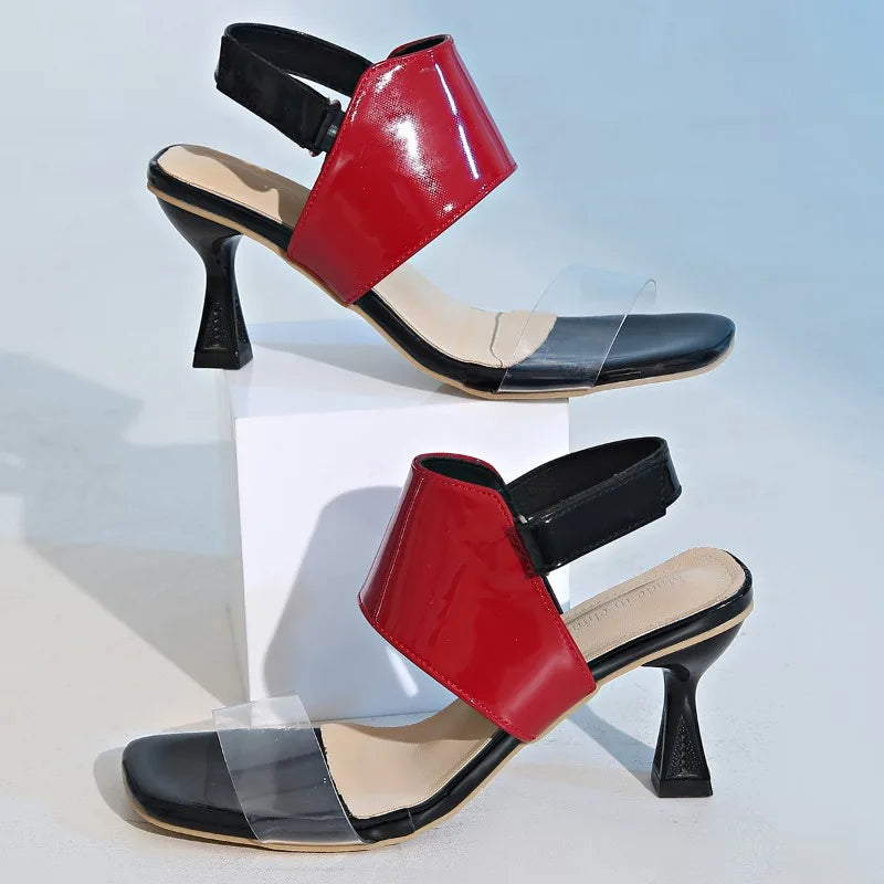 Ruby Red Bella Heels