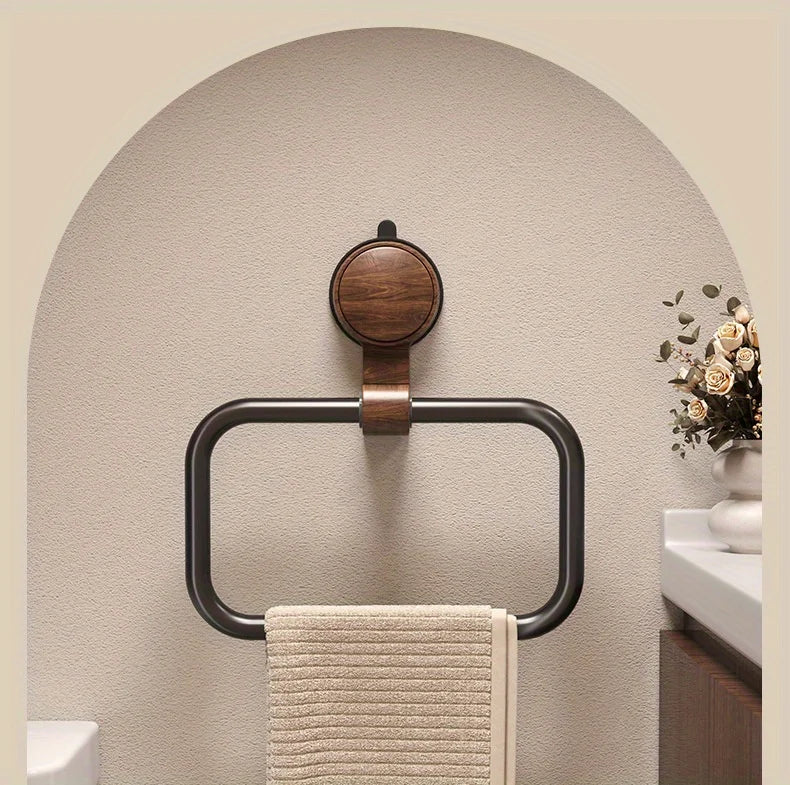 The Westbrook Walnut Towel Ring