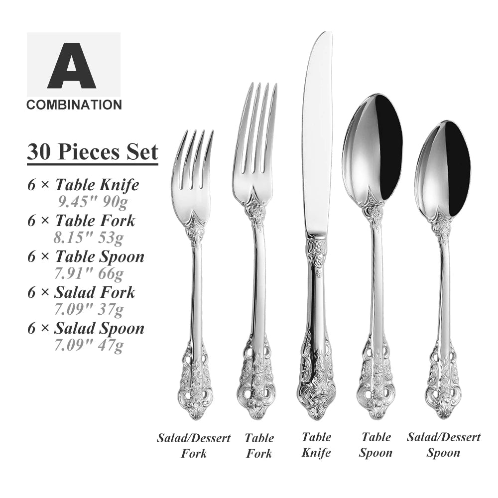 The Bellamy Heirloom Flatware Set