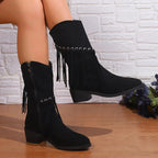 Dakota Fringe Boots