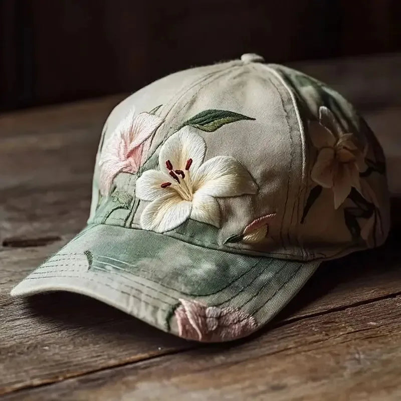 Rosalie Floral Cap