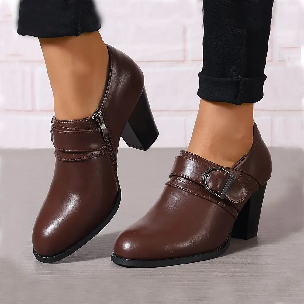 The Belmont Buckle Boot