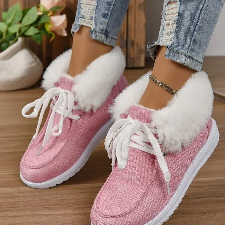 Sierra Cozy Lace-Ups