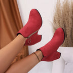 Celeste Charm Suede Boots