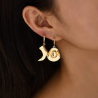 The Dakota Cowgirl Hoop Earrings