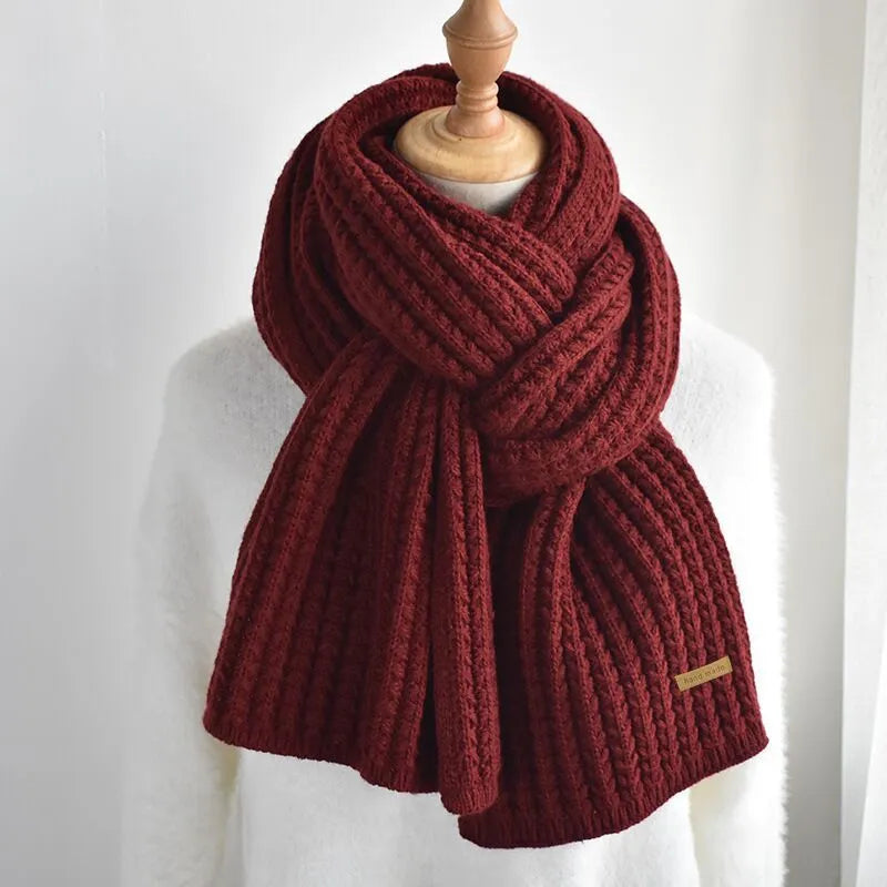 Elara Hand-Knit Scarf