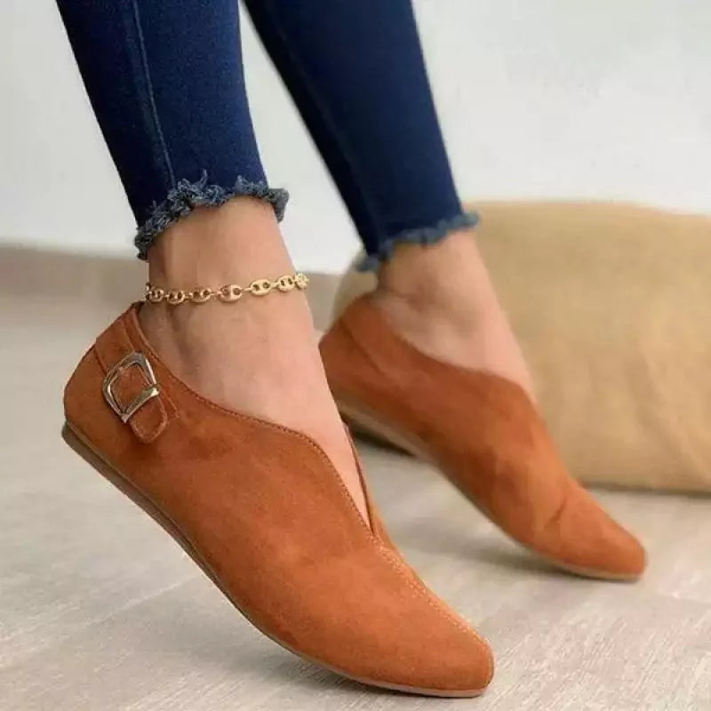 Corinne Buckle Loafer