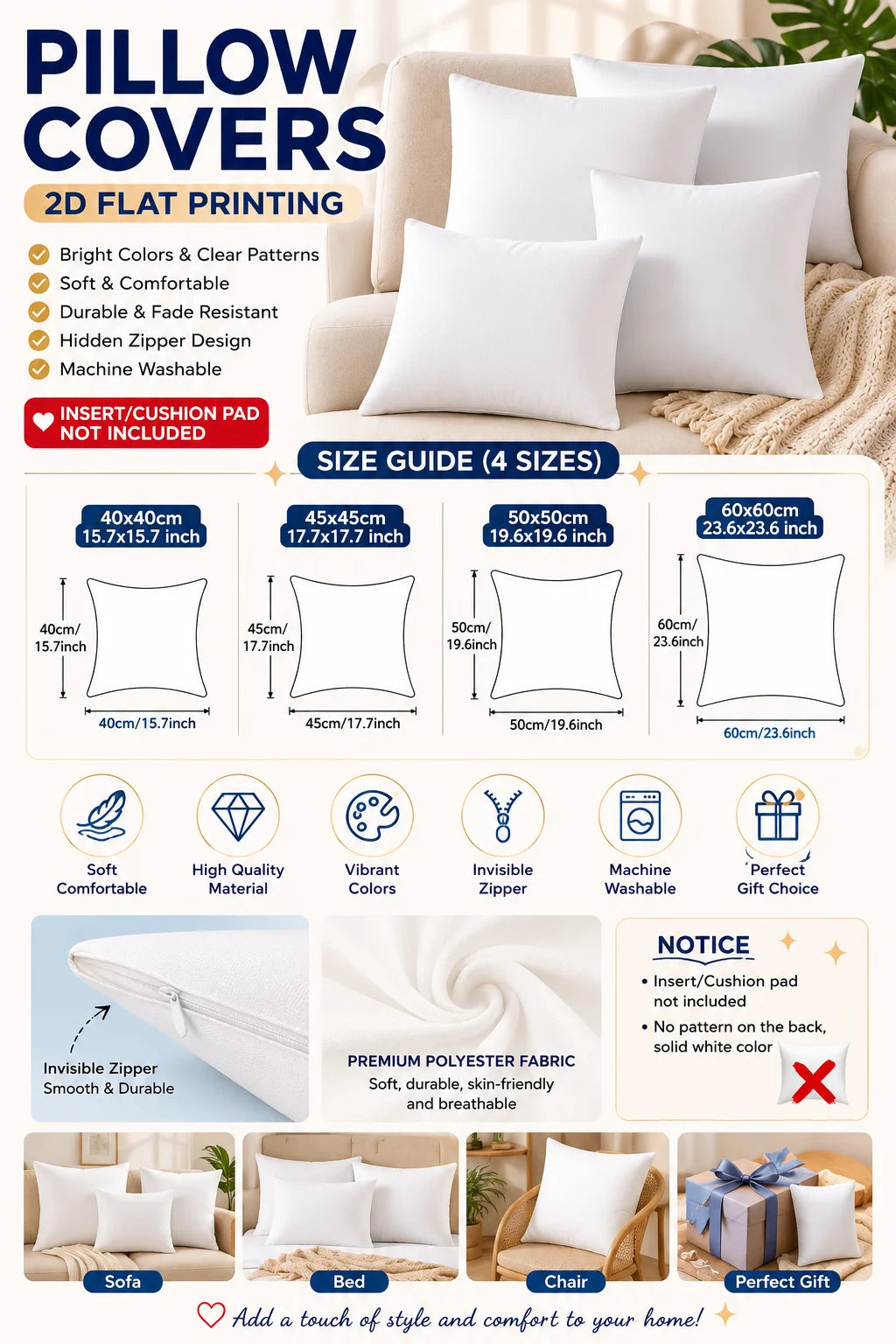Home Sweet Harvest Pillow Cover Collection