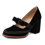 Maribel Velvet Heels