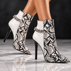 The Valentina Chain Ankle Boots