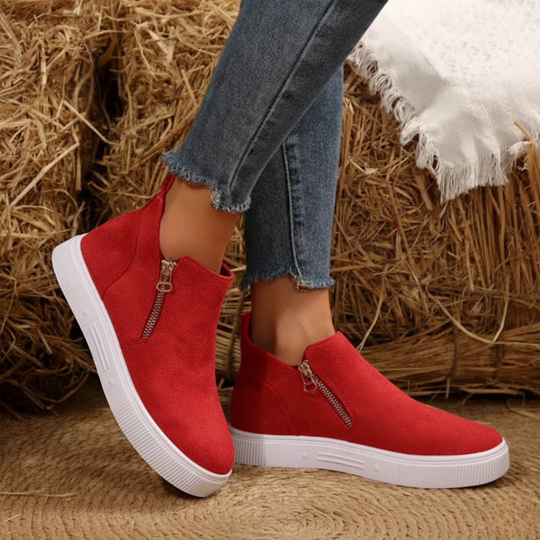 Madison Suede Booties