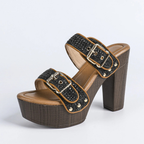 Savannah Buckle Heel