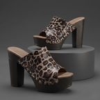 Avery Studded Platform Mules