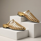 The Elena Woven Mule
