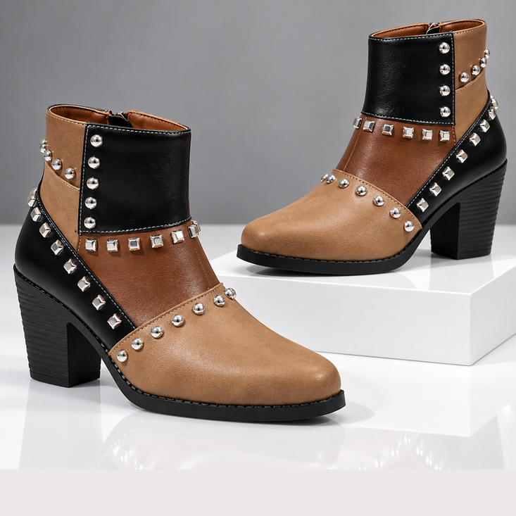 The Brinley Studded Boots