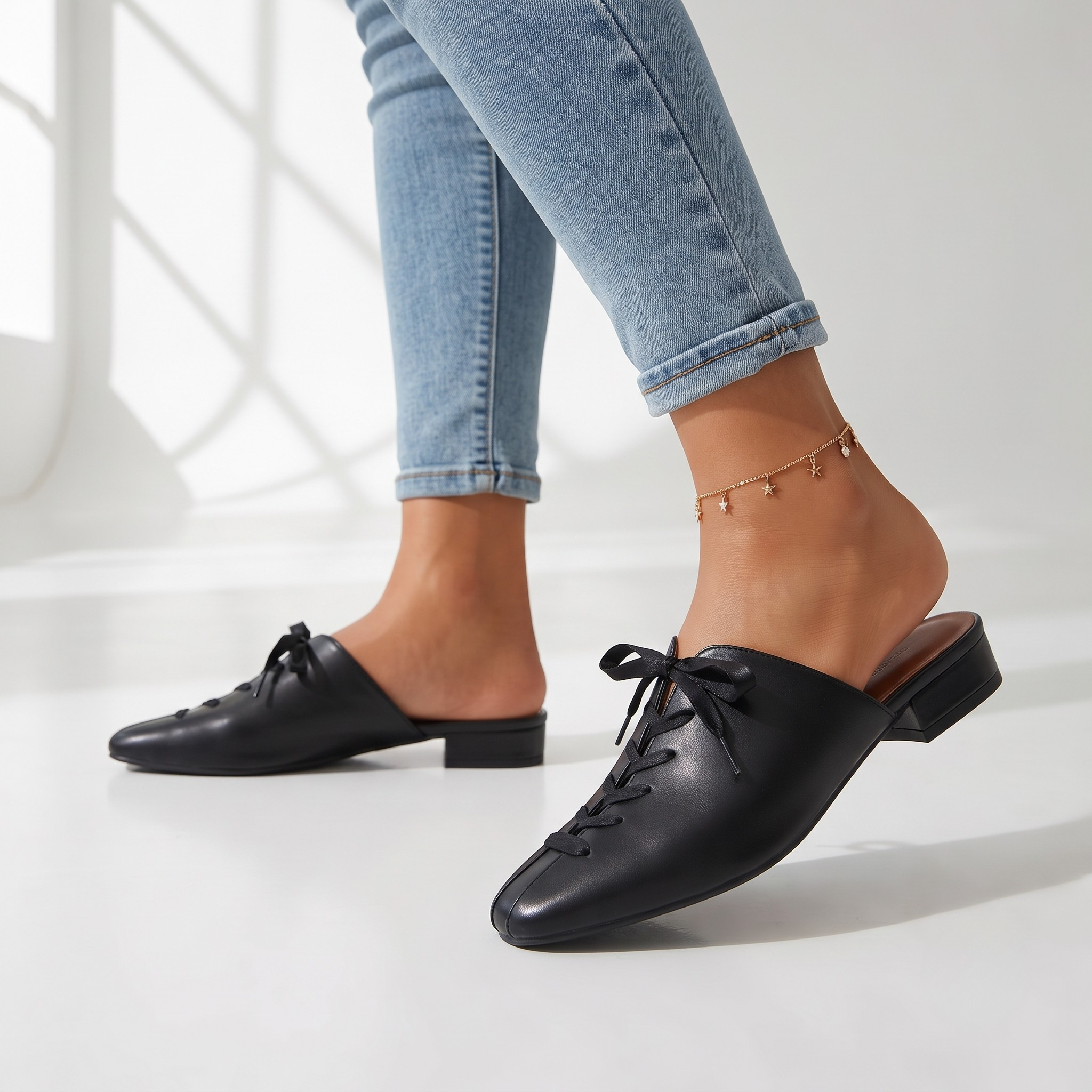 Vivienne Leather Slip-On