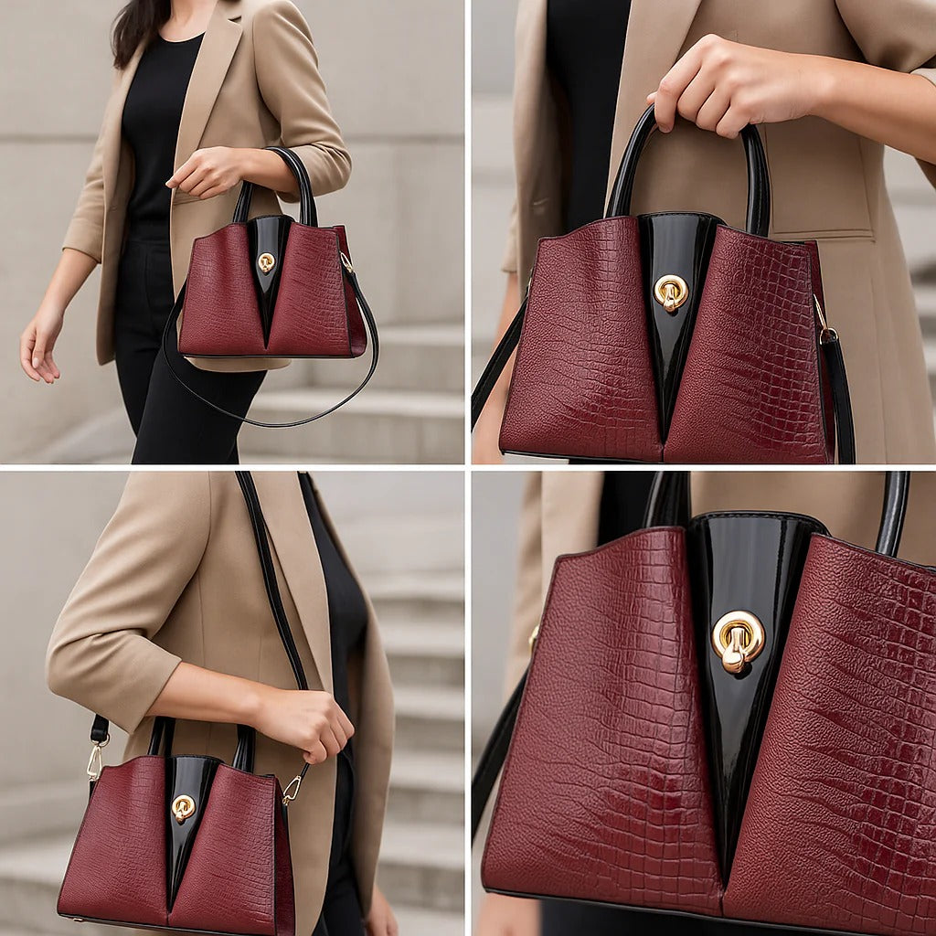 Monarch Croc Tote