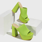 Neon Nova Platform Mules
