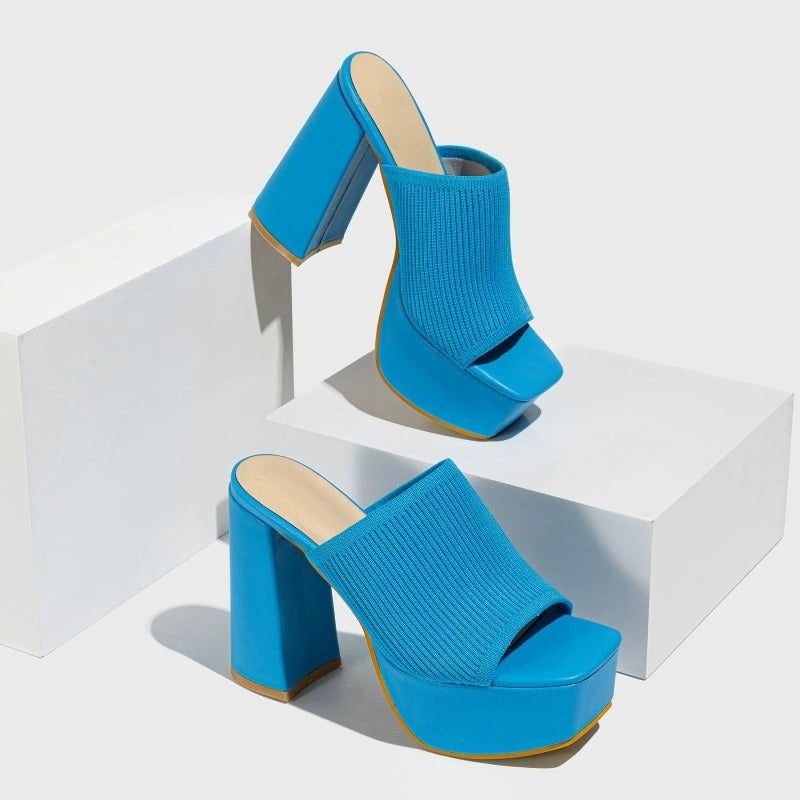 Neon Nova Platform Mules