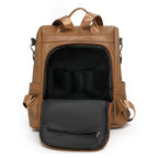 Sahara Leopard Tassel Backpack